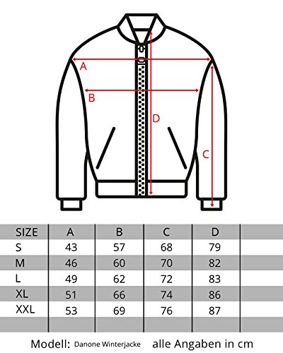 Geographical Norway – Chaqueta de plumas, chaqueta de invierno exterior, chaqueta funcional para hombre negro/negro M