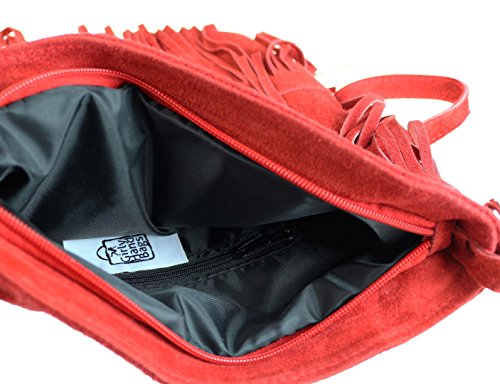 Girly HandBags - Bolso al hombro de Material SintÃ©tico para mujer mostaza
