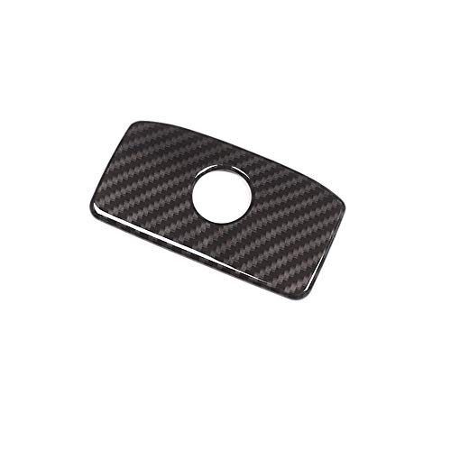 GJJSZ Auto Compatible con 2017 Romeo Stelvio ABS Chrome Center Console Aire Acondicionado Outlet Frame Trim Cover