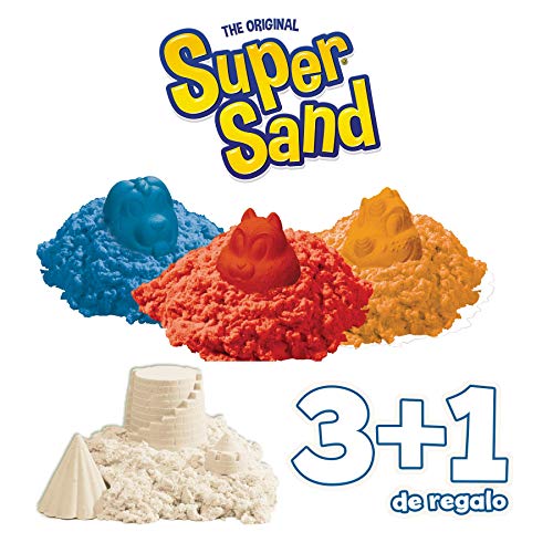 Goliath- Super Sand Botes 3+1 - Arena mágica, colores (83790.012) , color/modelo surtido