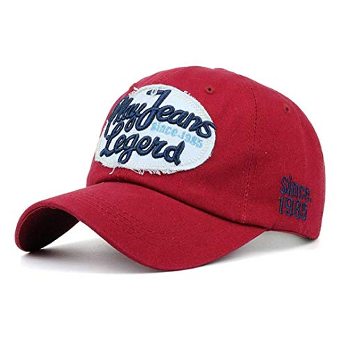 Gorra De Béisbol De para Cartas Hombre Damas Denim Modernas Casual Primavera OT