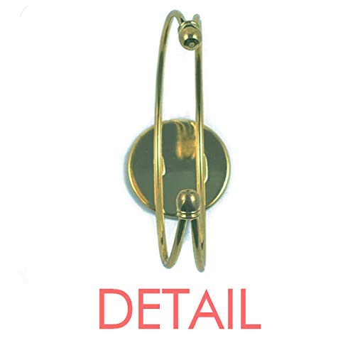 Granizo nublado patron pintado a mano Pulsera Brazalete Retro Joyas De PuÃ±o Abierto