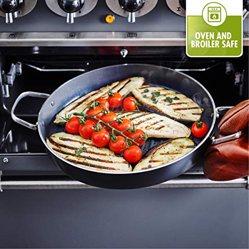 GreenPan CC000495-001 - Crepera, aluminio, aluminio, Negro, 28 cm - Grill