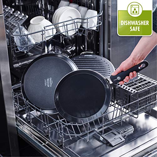 GreenPan CC000495-001 - Crepera, aluminio, aluminio, Negro, 28 cm - Grill