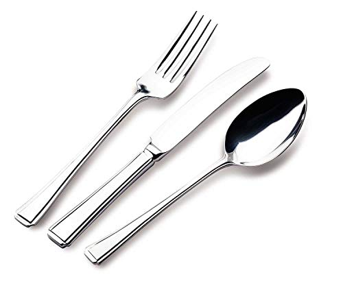 Grunwerg Patrón de Harley cucharas de Postre, Acero Inoxidable 18/0, Acabado en Espejo – Diario en la parroquia Collection (Pack de 12)