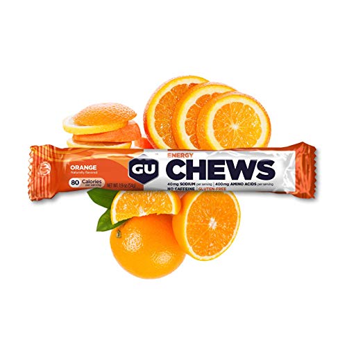 GU Energy Gominolas de Naranja - Paquete de 18 x 54 gr - Total: 972 gr