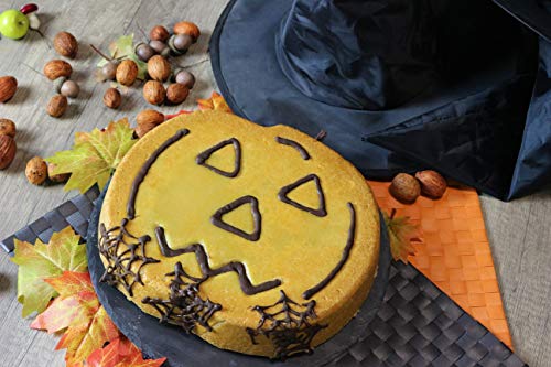 Guardini, Ricorrenze, Cortadores para galleta en Forma de calabaza de Halloween. Material: Hojalata, Color Negro/gris.