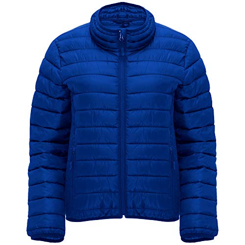 Guuja - Chaqueta acolchada para mujer, ligera, acolchada, para otoño e invierno azul eléctrico XL