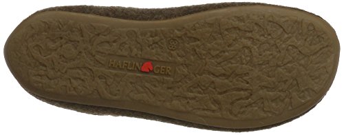 HAFLINGER Everest Lotta, Zapatillas de Estar por casa para Mujer, Marrón Chocolate, 36 EU