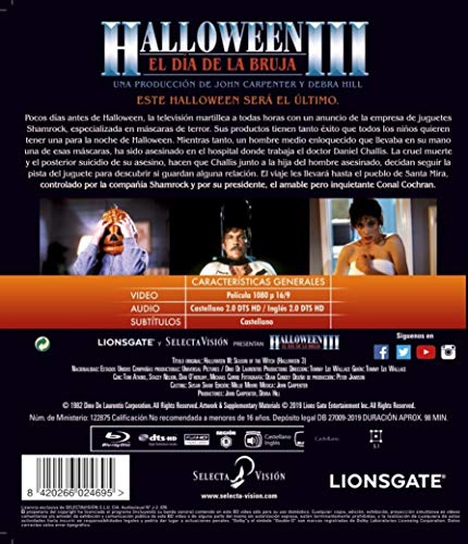 Halloween Iii Blu-Ray [Blu-ray]