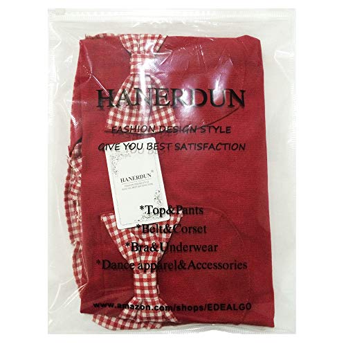 HANERDUN - Delantal de cocina para mujer, delantal vintage, negro con volantes, bonito, delantal para mujer con 2 bolsillos