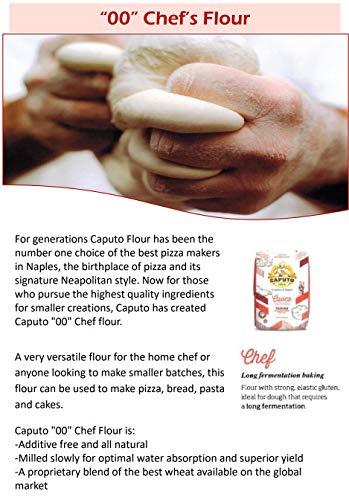 Harina Caputo rojo "00" Pizza Chef kg 1