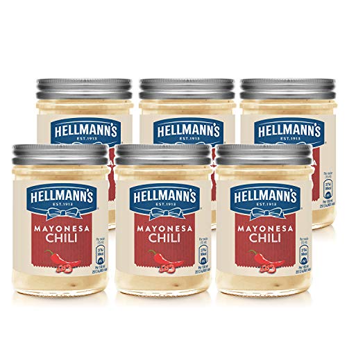 HELLMANN'S PREMIUM MAYONESA CHILE 190ml - Pack de 6: Total de 1.14L
