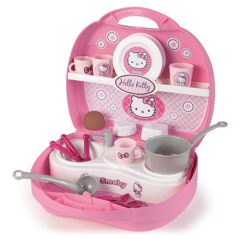 Hello Kitty 24782 - Maletin Mini Cocina (Smoby)