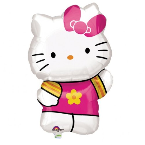 Hello Kitty verano Supershape globo de la hoja