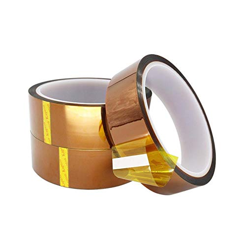 Heng Cinta para Alta Temperatura Aislamiento térmico Adhesivo de poliimida Aislante Kapton Tap, 25M, 15mm