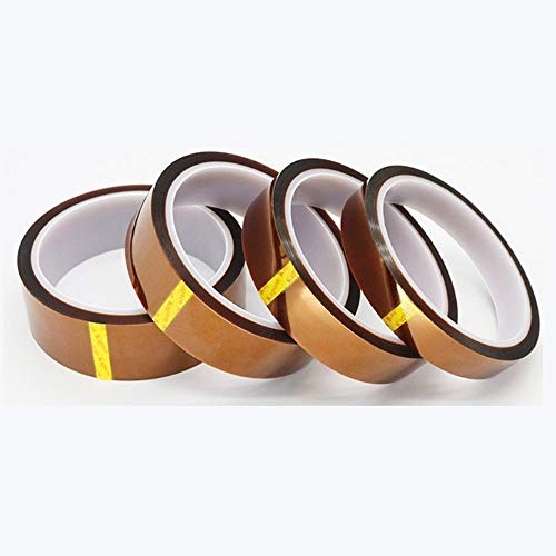 Heng Cinta para Alta Temperatura Aislamiento térmico Adhesivo de poliimida Aislante Kapton Tap, 25M, 15mm