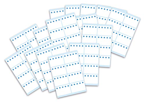 HERMA 15549 - Etiquetas autoadhesivas para congelar hasta -30 °C, color blanco, 40 x 26 mm, para la oficina, cocina, hogar y mermelada, 120 pequeñas etiquetas para el hogar