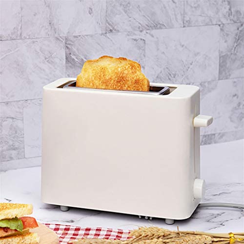 Herramientas de cocina y electrodomésticos Gadgets Mini Tostadora tostadoras blanca 9.4X21.9X27.9Cm horno de cocción del pan desayuno sandwichera rápida Seguridad,Blanco
