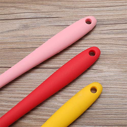 Herramientas de cocina y pequeños gadgets de silicona bandeja para hornear pan chef de pastelería Rojo 20.5X3.3Cm Mantequilla Aceite de pintura herramienta Pincel Barbacoa,Rojo