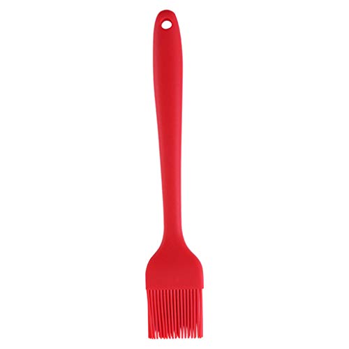 Herramientas de cocina y pequeños gadgets de silicona bandeja para hornear pan chef de pastelería Rojo 20.5X3.3Cm Mantequilla Aceite de pintura herramienta Pincel Barbacoa,Rojo