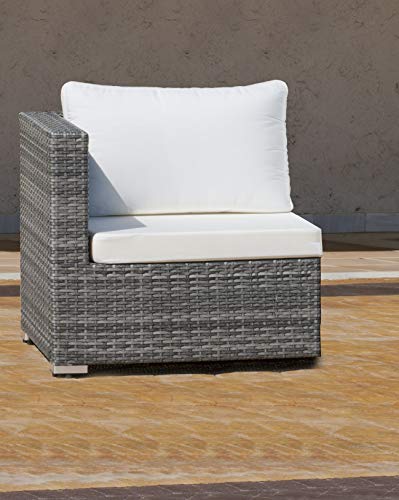 Hevea Nigoro rinconera Central Gris Exterior