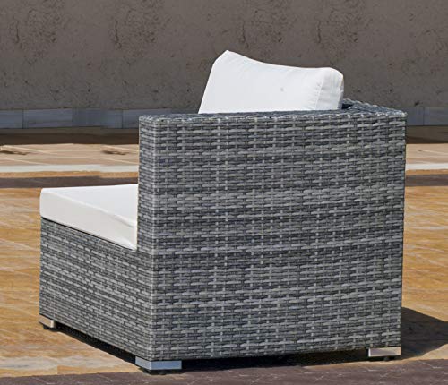Hevea Nigoro rinconera Central Gris Exterior
