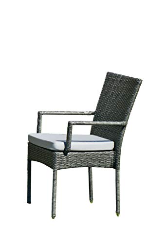 Hevea Sillón Comedor Noray Gris Exterior