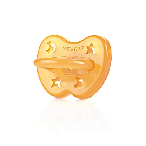 Hevea Star & Moon - Chupete anatómico, 3-36 meses