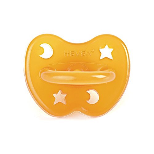Hevea Star & Moon - Chupete anatómico, 3-36 meses
