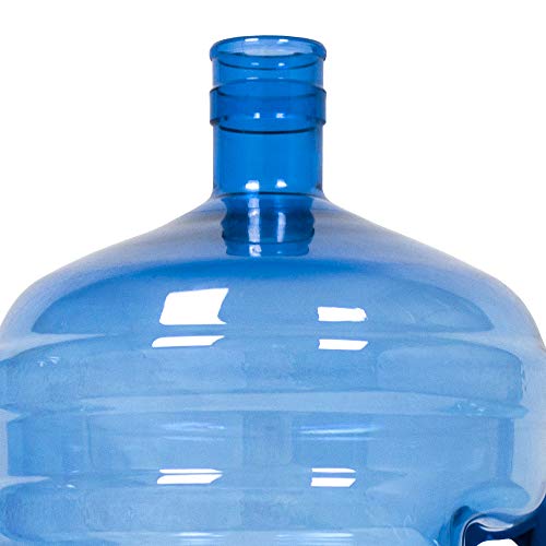 HODS HOME OFFICE DELIVERY SERVICES Botellón de 18.9 litros, para Agua. Compatible con Tapones de 5 galones. Apto para dispensadores de Agua. Color Azul. Libre de bisfenol-A