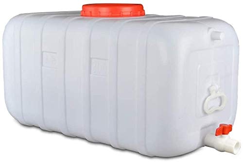 Hogar de almacenamiento de agua del cubo, con la tapa Plaza grueso de grado alimenticio al aire libre de gran capacidad del tanque de agua, multifunción y depósito de agua Multi-spec ( Size : 200L )