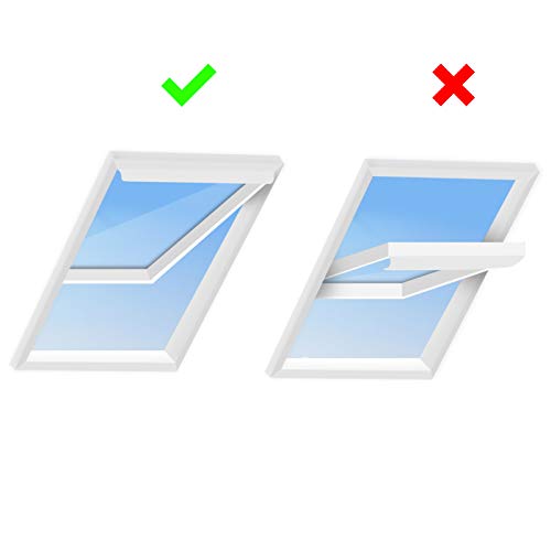HOOMEE 560cm Cubierta Aislante de Tela para Ventanas para Aparatos De Aire Acondicionado Portátiles y Secadoras. Fácil Instalación con Cremallera y Cinta Adhesiva. Evita Aire Caliente