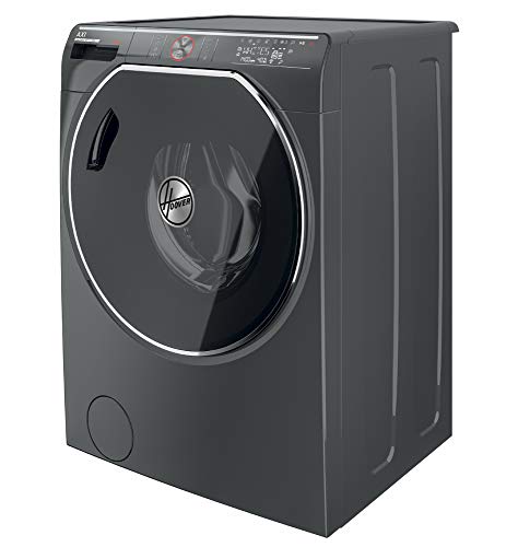 Hoover AXI AWMPD 413 LH7R/1-S - Lavadora carga frontal 13 Kgs, 1400 rpm, WiFi & Bluetooth, motor inverter, función vapor, 50 dBA, clase A+++, color antracita