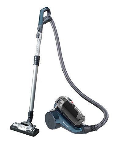 Hoover Reactiv RC60PET Aspirador sin bolsa, Ciclónico, Cepillo pelo mascota, Alfombras, Suelos duros, Parquet, Filtro EPA, 450 W, 2 litros, 75 Decibelios, Plástico, Azul