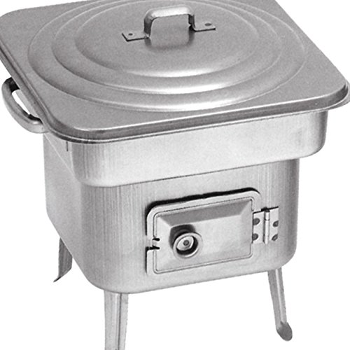 Horno bajo 'Pic Nic' a carbón vegetal. De chapa impresa.