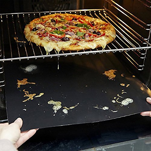 Horno maletero, 100% antiadherente de teflón resistente alfombrilla de maletero/maletero de parrilla/horno para cocinas de Gas, ventilador, eléctrico, horno de microondas y tostadora