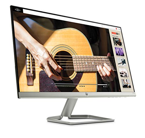 HP 27FW - Monitor Full HD de 27" (1920 x 1080, panel IPS LED, 16:9, HDMI 1.4, 5 ms, 60 Hz, AMD FreeSync, Altavoces incorporados), Color Blanco