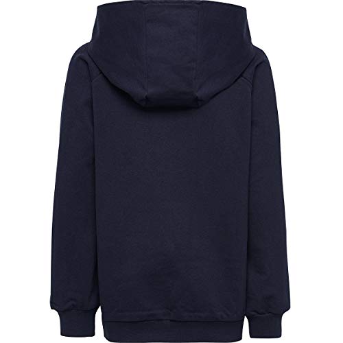 hummel HMLGO Kids Cotton Logo Hoodie Sudadera con Capucha, marine, 176