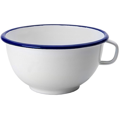 IBILI 903814 Cuenco con asa (Acero, 14 cm), Color Blanco