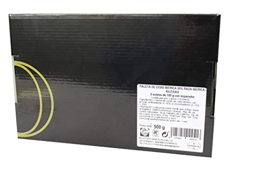 IGLESIAS - Paleta Ibérica Loncheada 500g (5 packs de 100g)