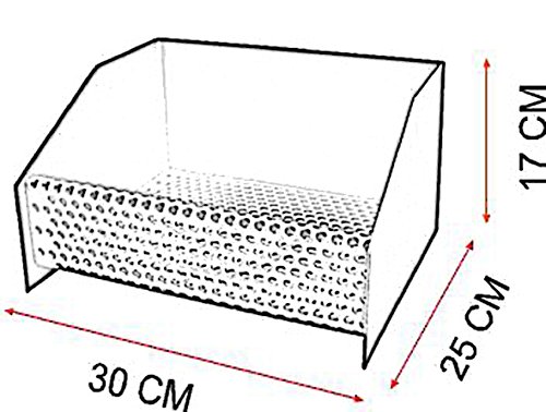 Imex El Zorro 71416 - Cesta quemador de pellets, 30 x 25 x 17 cm