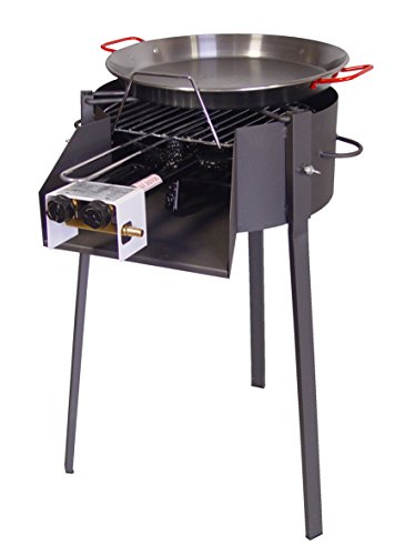 IMEX EL ZORRO 71586 Kit Barbacoa Redonda, Negro, 50x61x75 cm