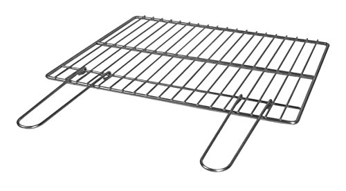 IMEX EL ZORRO 71589 Kit Barbacoa Cuadrada, Negro, 60x40x75 cm
