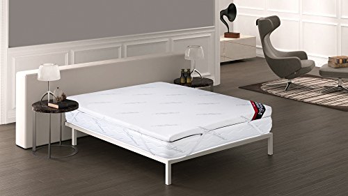 Imperial Confort - Topper viscoelástico - Ideal para aliviar tensiones musculares y puntos de presión - Grosor 5 cm - 105x180