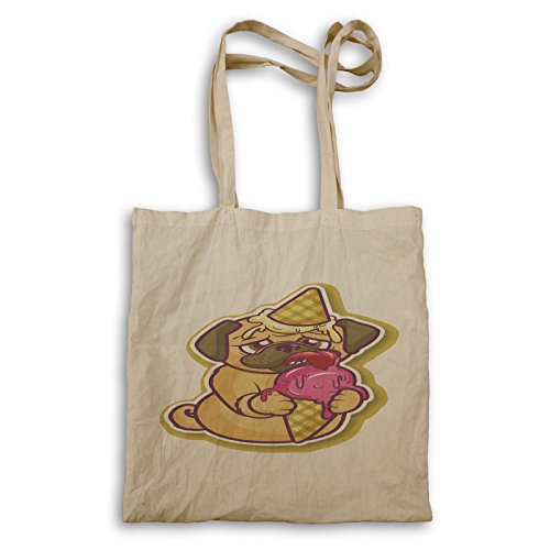 INNOGLEN Arte Divertido Del Barro Amasado Del Helado bolso de mano r789r