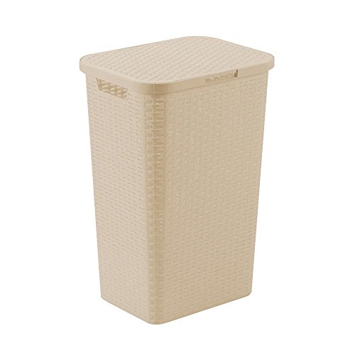 IPAE Pro Garden - Cesto Ropa Resina Con Tapa 80 litros Color Surtido