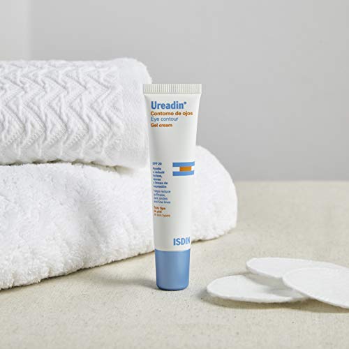 ISDIN Ureadin PACK: Crema Facial Antiarrugas SPF 20, 50 ml + Gel Crema Contorno De Ojos (SPF 20), 15ml