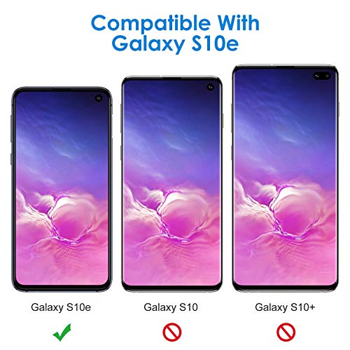 JETech Protector Pantalla Compatible Galaxy S10e, Ultra HD Película de TPU, Compatible con Funda, 2 Unidades