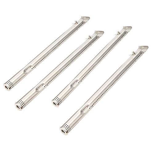 JNT Útil 4 Piezas en Parrilla de Acero Inoxidable quemadores tubulares de Accesorios de reemplazo apropiado for la Herramienta Que acampa Charbroil